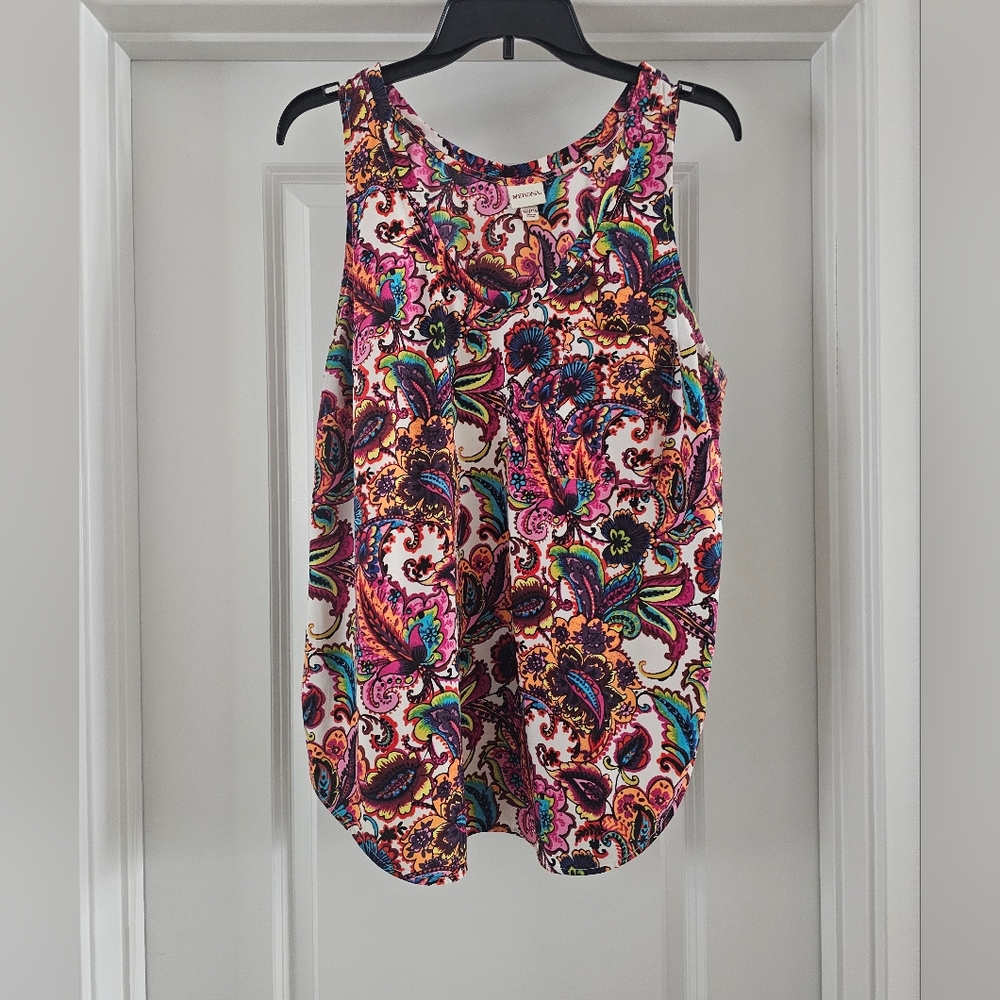 Colorful Paisley Women's Top